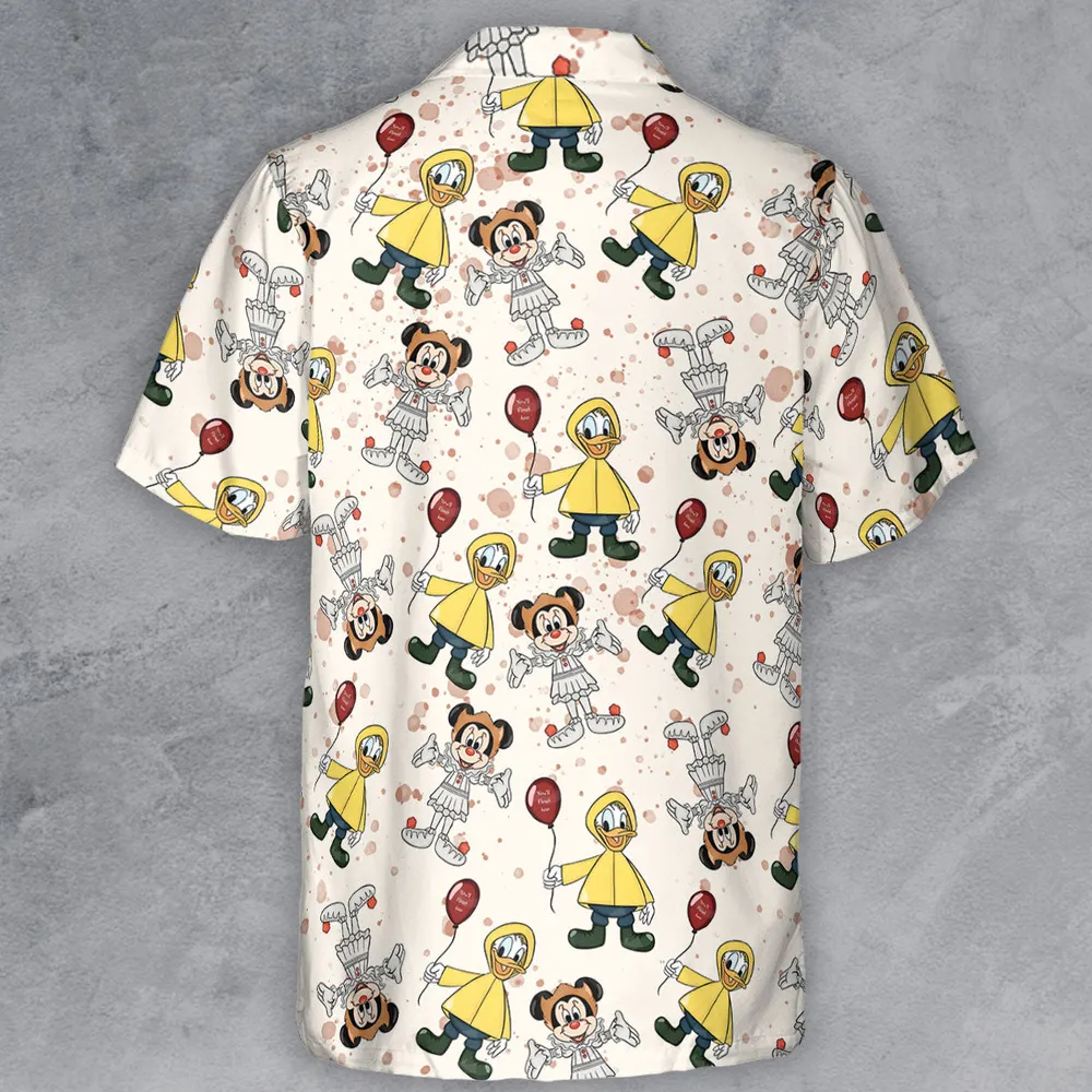Mouse Clown Button Down Shirt - 3