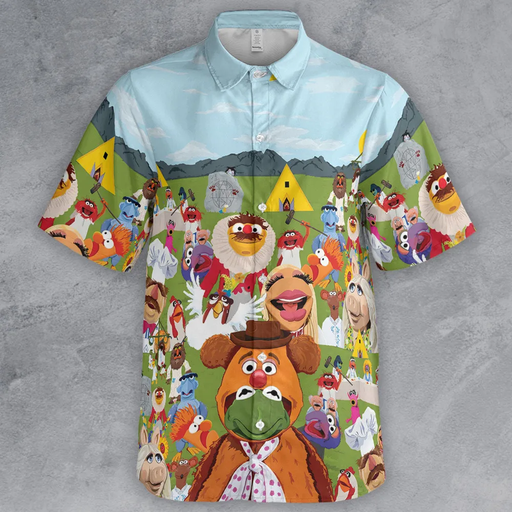 MupSommar Midsommar and The Muppet Show Button Down Shirt - 2