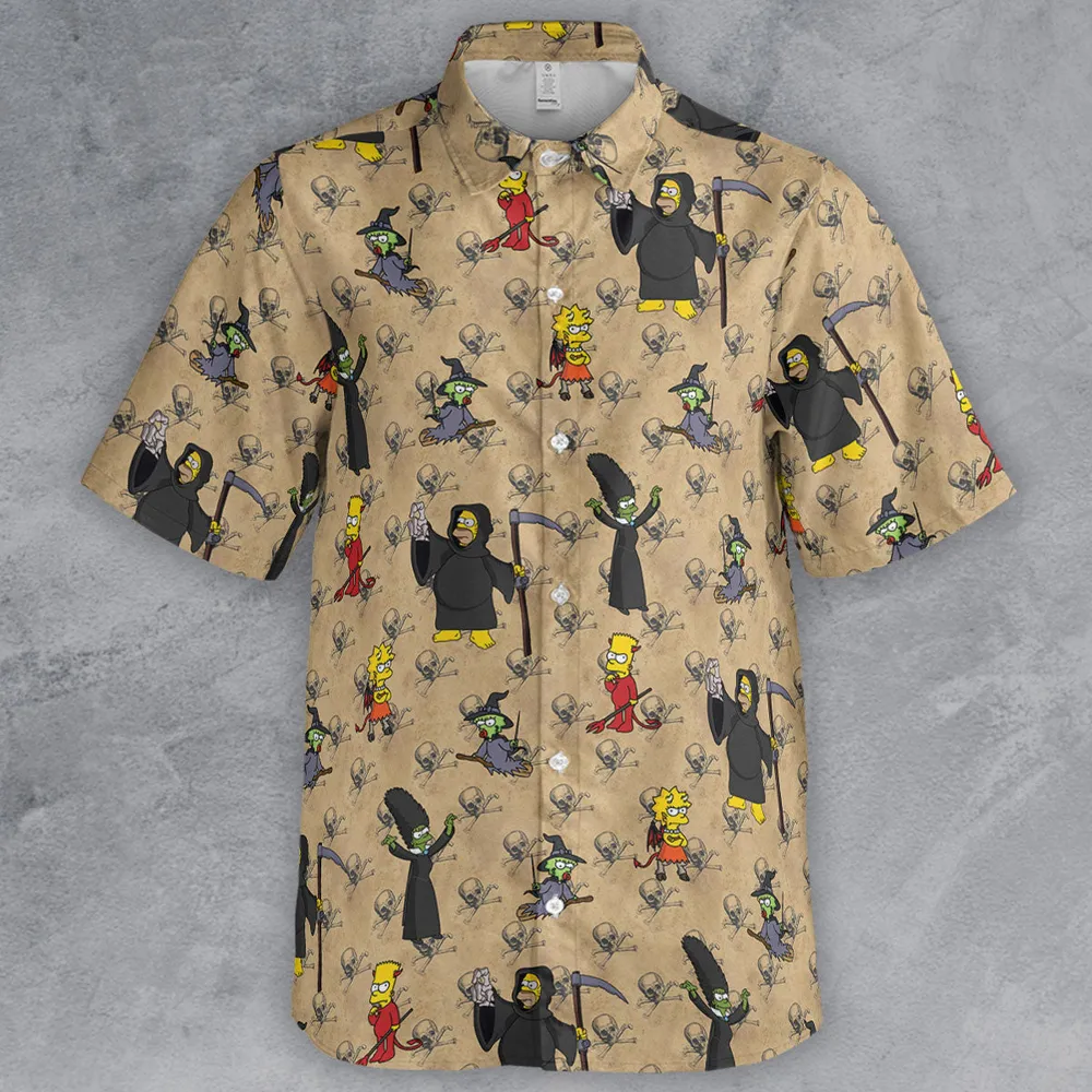 Daily Dose Of Simpsons Button Down Shirt - 2