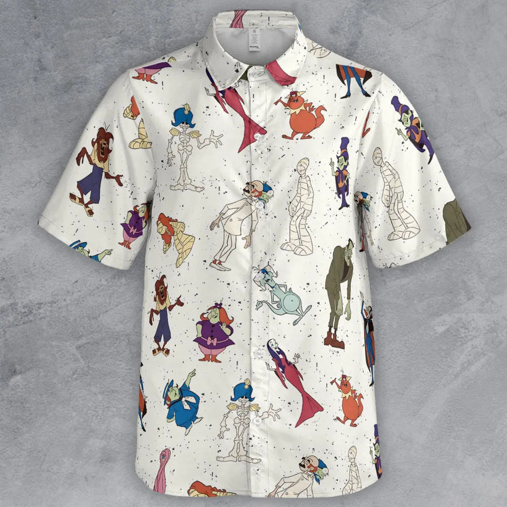 Groovie Goolies Halloween Button Down Shirt - 2