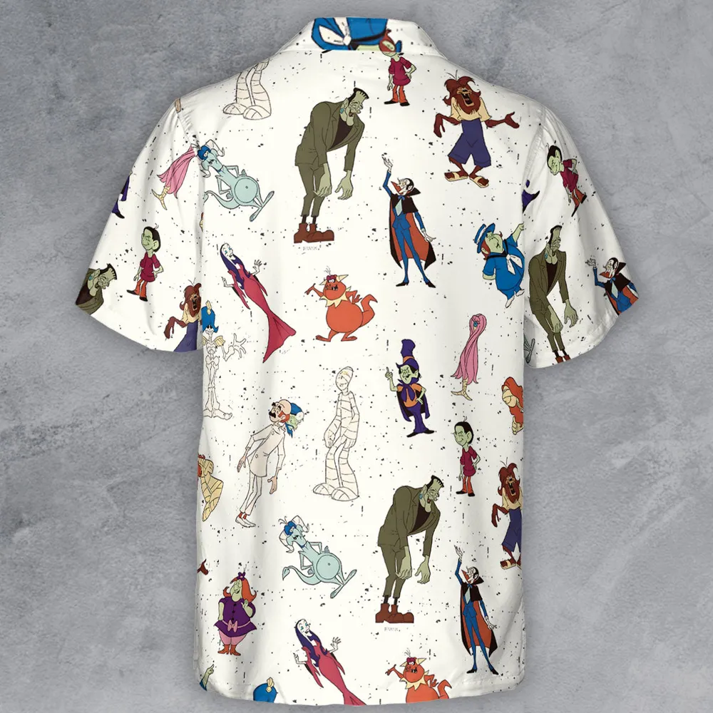 Groovie Goolies Halloween Button Down Shirt - 3