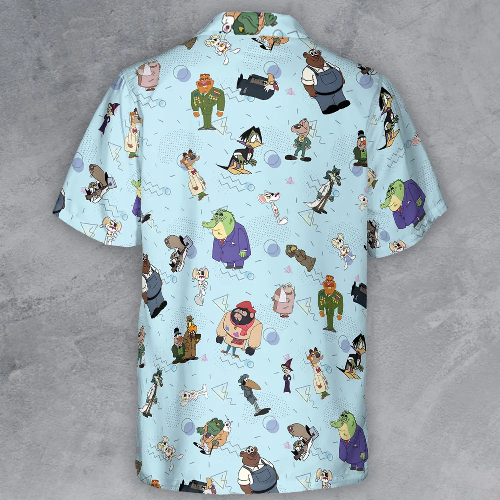 Danger Mouse Duckula Return Button Down Shirt - 3