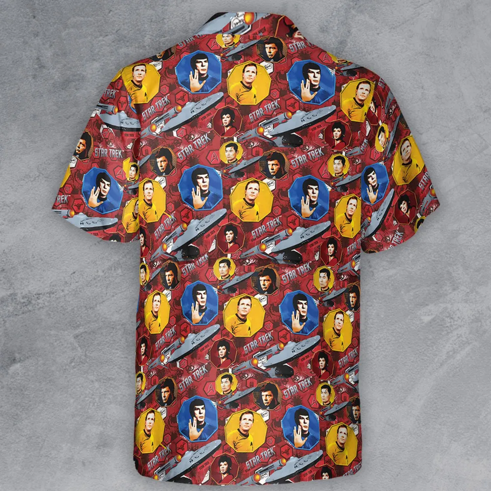 Boldly Star Trek Button Down Shirt - 3