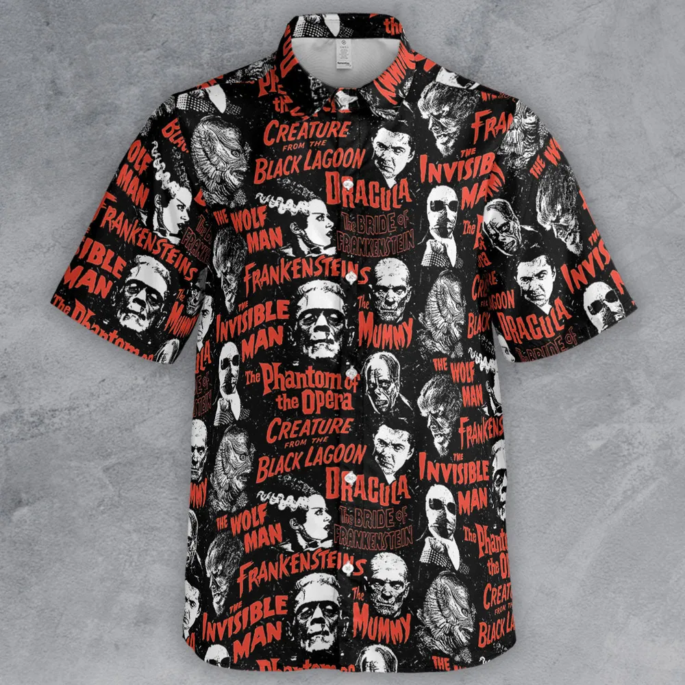 Monster Tiles Button Down Shirt - 2