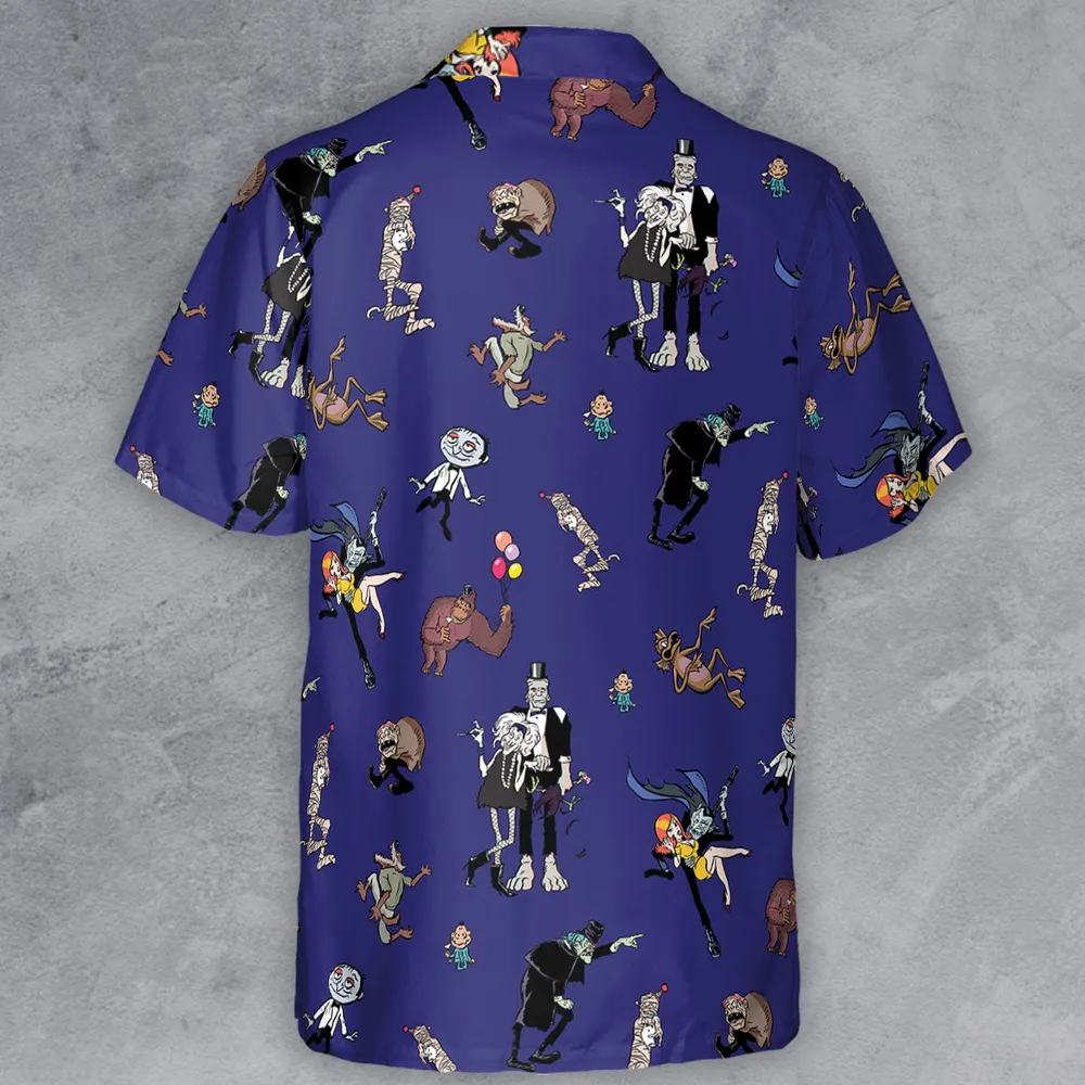 It's a Mad Mad Mad Monster Party Button Down Shirt - 3