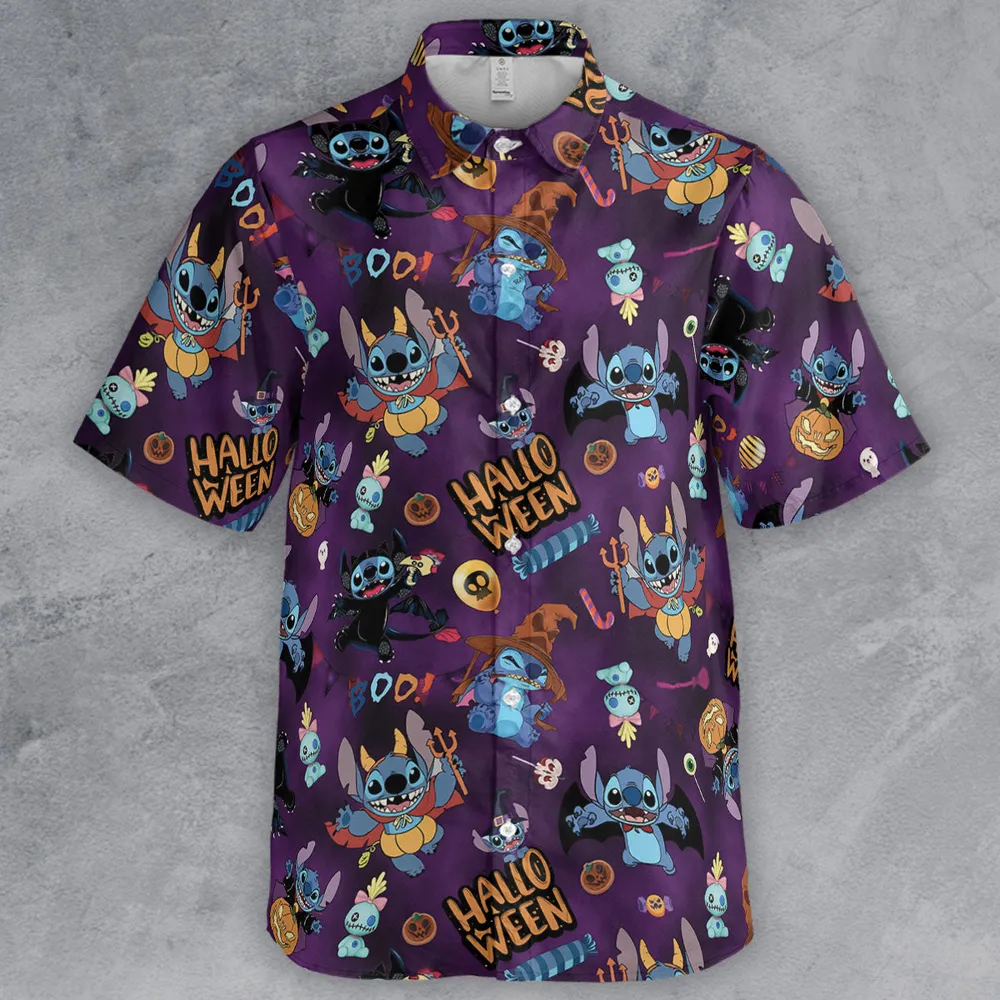 Spooky Stitch Button Down Shirt - 2
