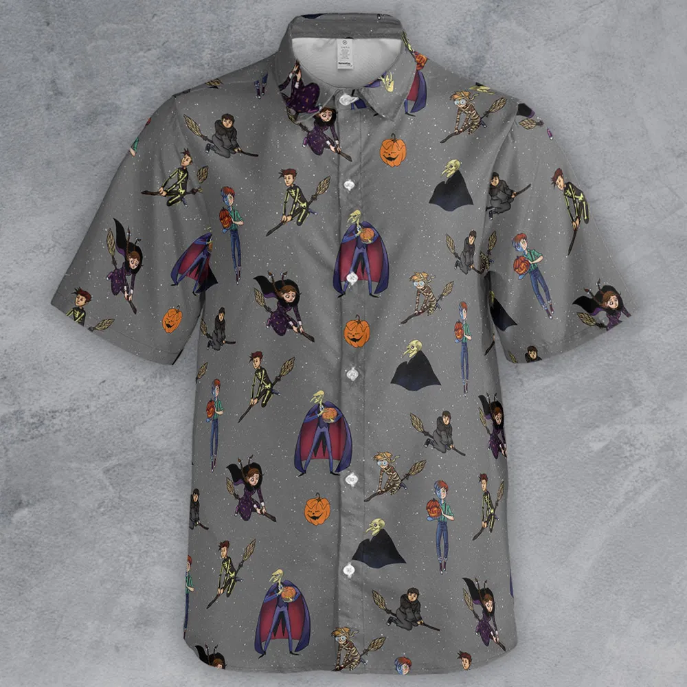 The Halloween Tree Character Button Down Shirt - 2