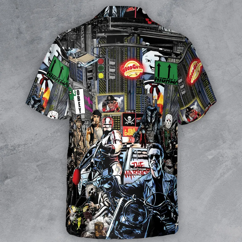 The 80s Iconic Button Down Shirt - 3