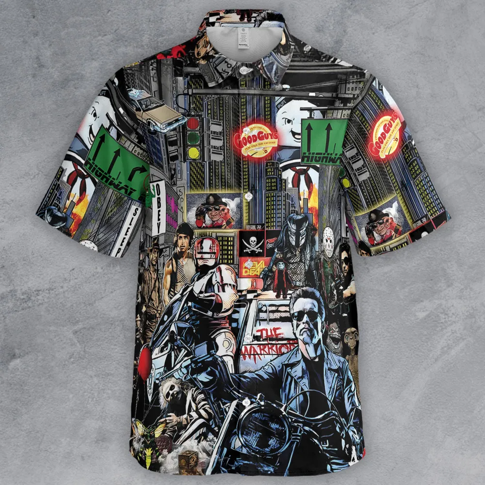 The 80s Iconic Button Down Shirt - 2