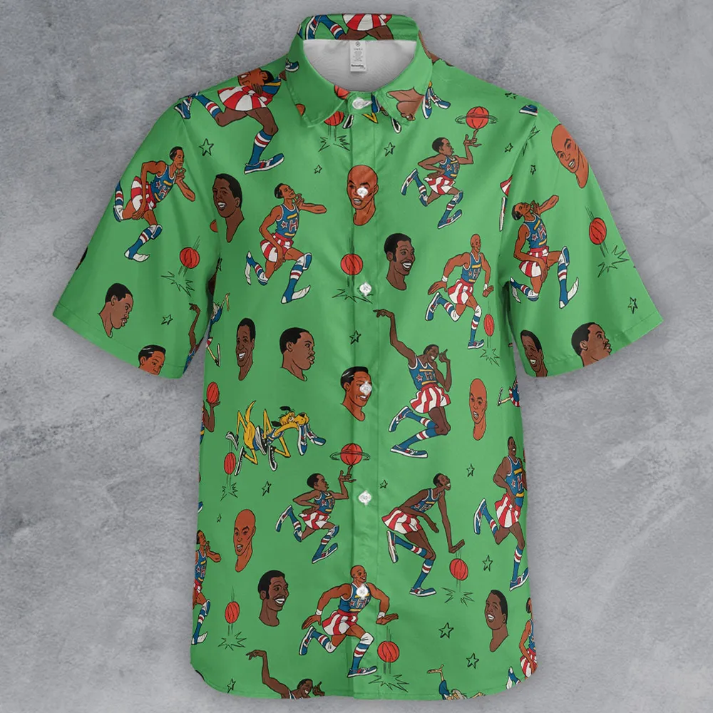 Harlem Globetrotters Characters Button Down Shirt - 2