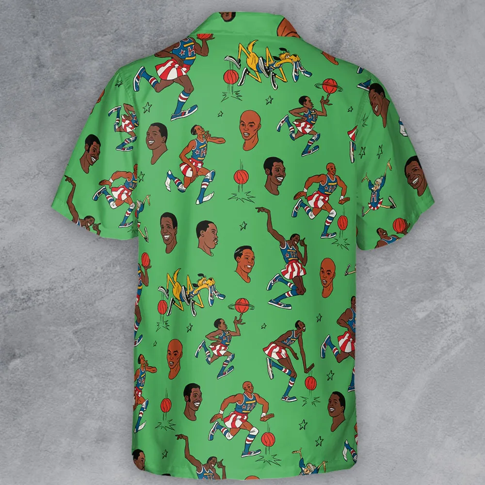 Harlem Globetrotters Characters Button Down Shirt - 3