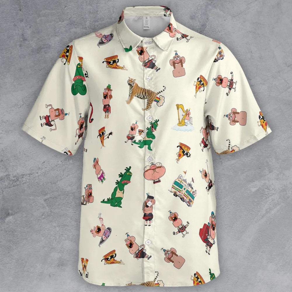 Magic Realism Uncle Grandpa Button Down Shirt - 2