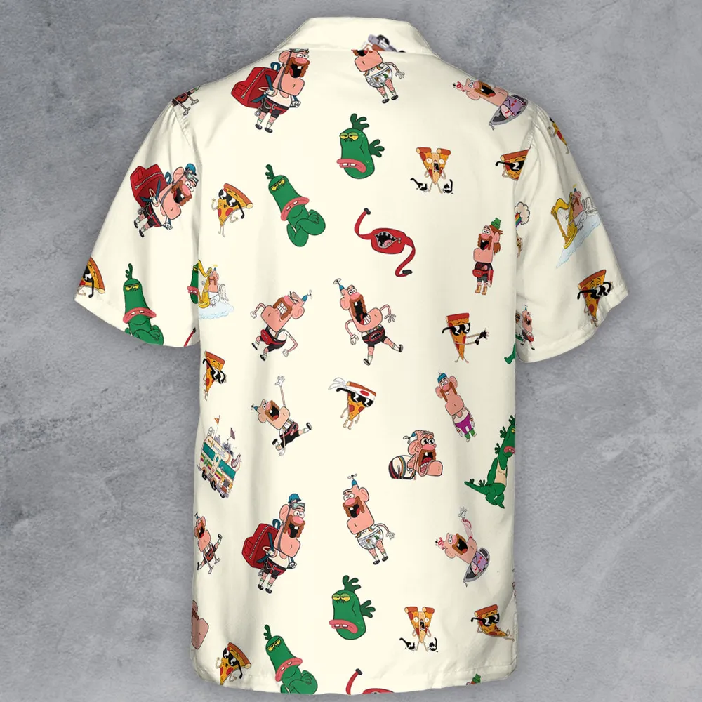Magic Realism Uncle Grandpa Button Down Shirt - 3