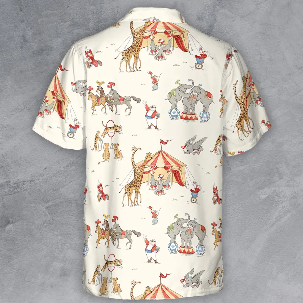 Nostalgic Circus Dumbo Button Down Shirt - 3