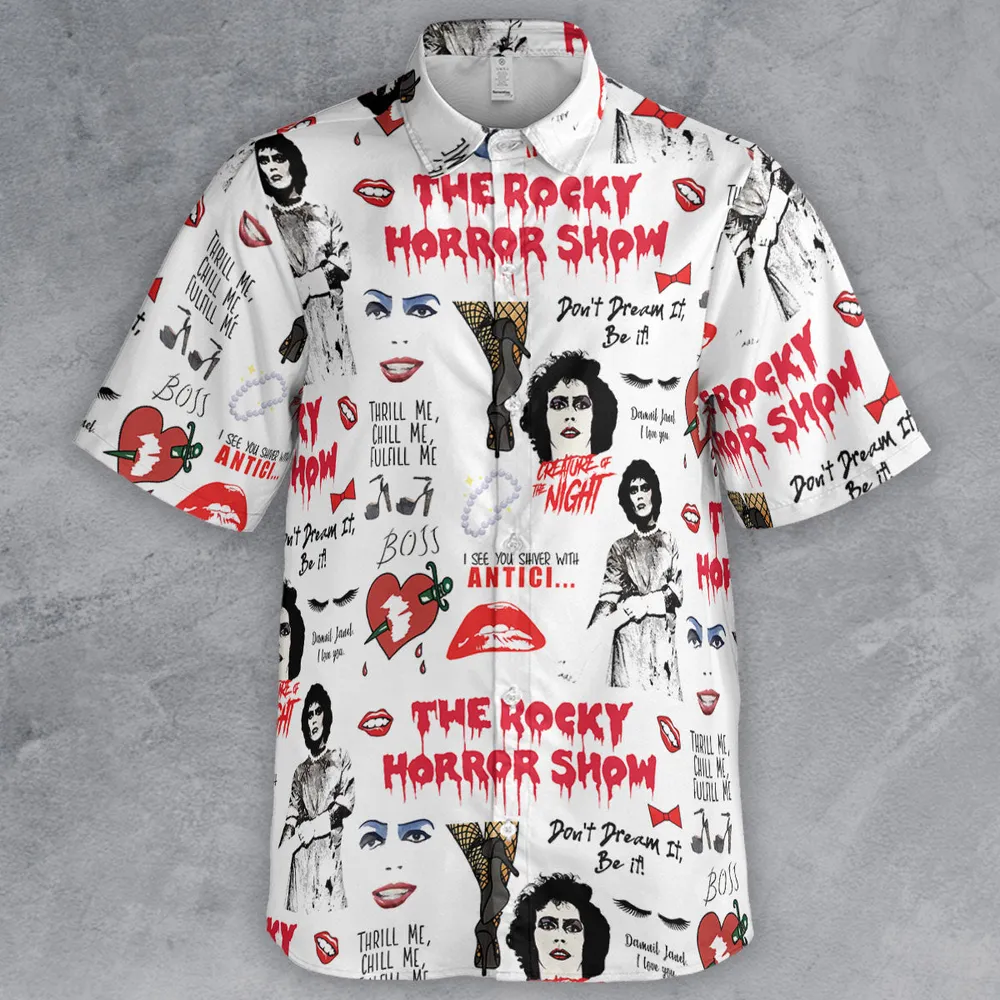 The Rocky Horror Picture Show Pattern Button Down Shirt - 2