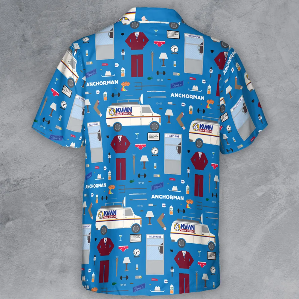Anchor Chic Anchorman Button Down Shirt - 3