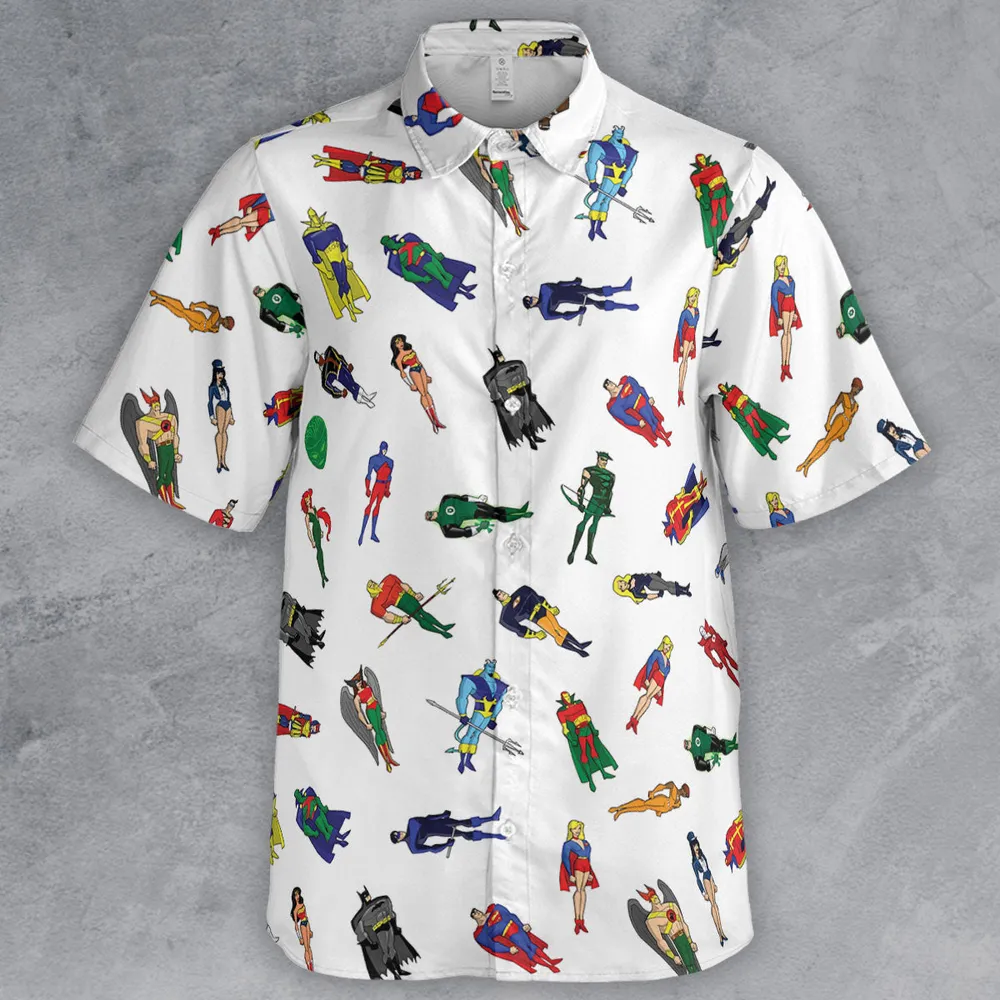 My Ultimate Justice League Button Down Shirt - 2