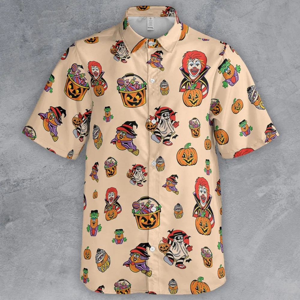 McDonaldland Halloween Button Down Shirt - 2