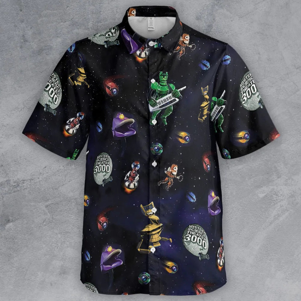 Robot Roll Call MST3K Button Down Shirt - 2
