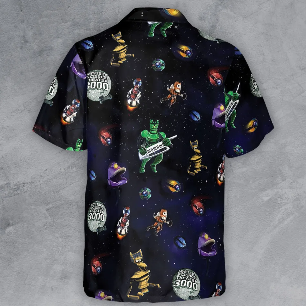Robot Roll Call MST3K Button Down Shirt - 3