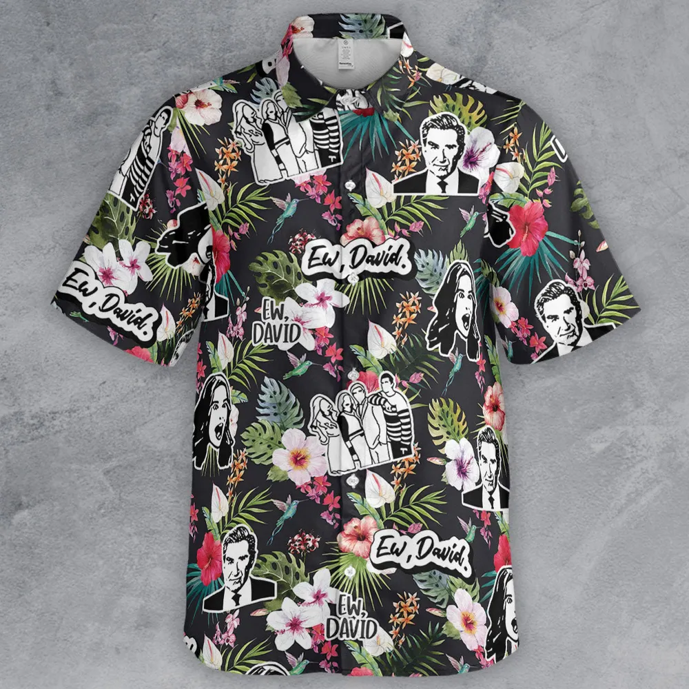 Schitts Creek Tropical Button Down Shirt - 2