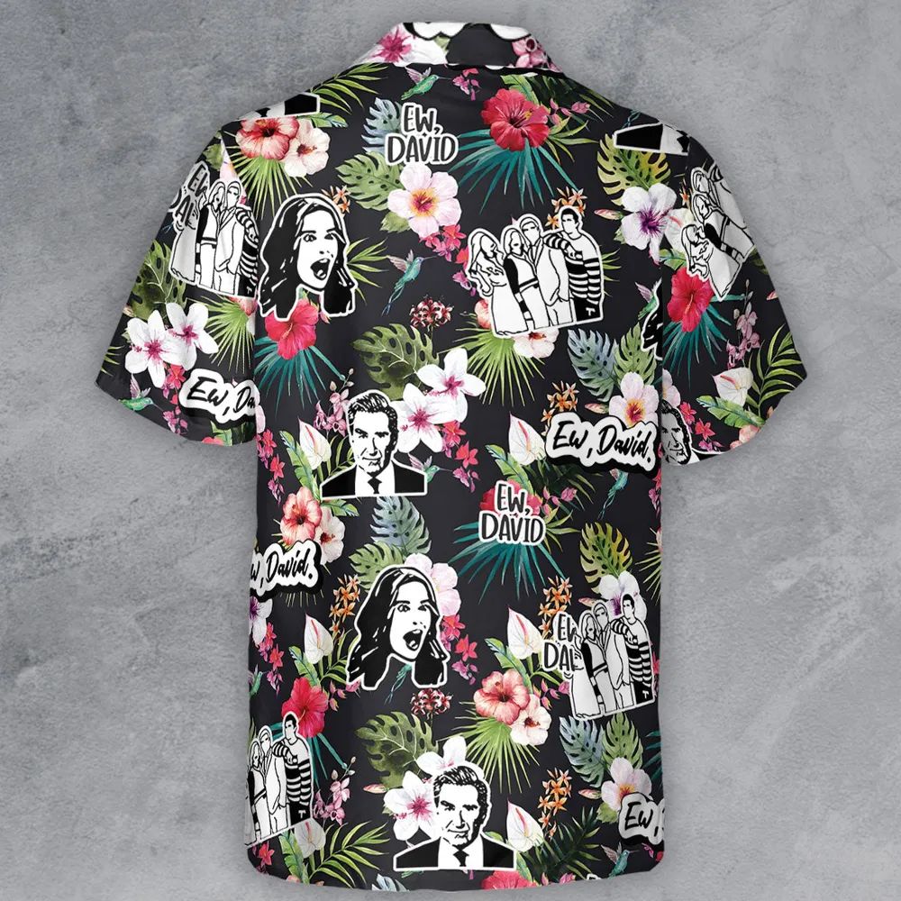 Schitts Creek Tropical Button Down Shirt - 3