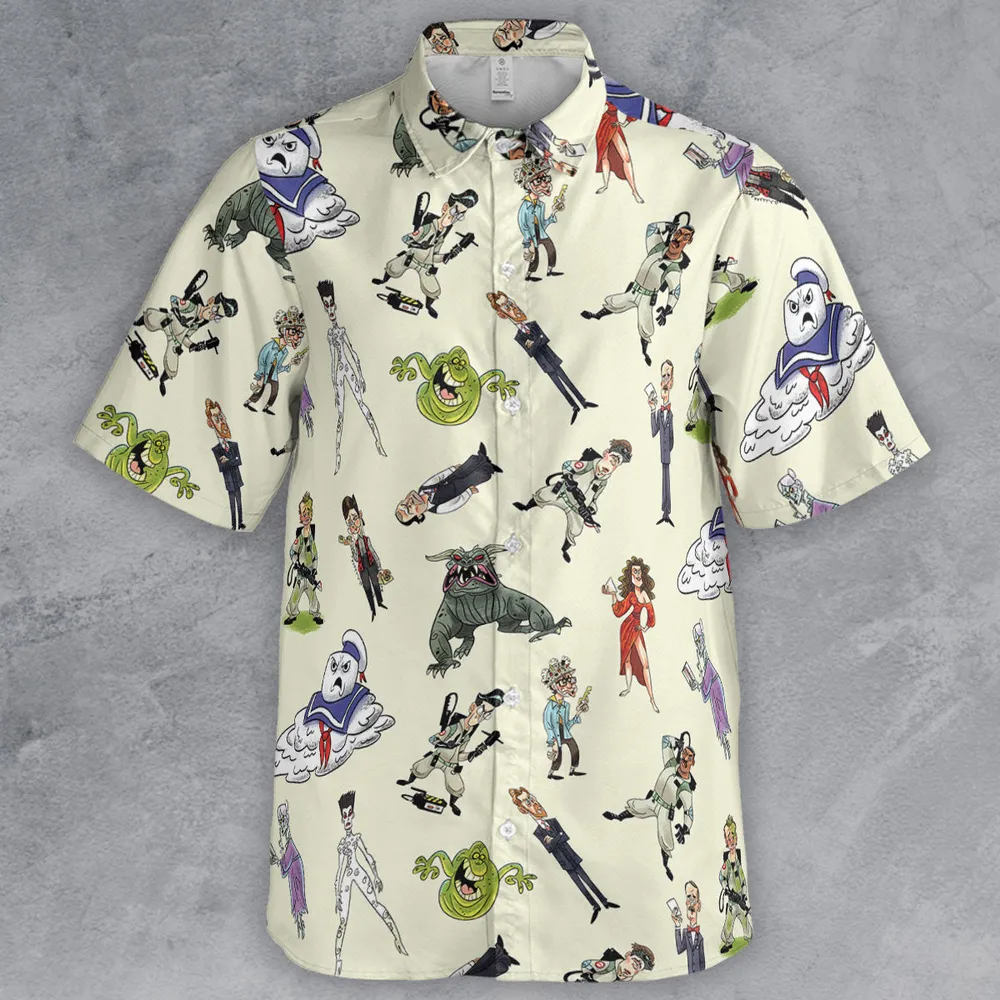 Real Ghostbusters Button Down Shirt - 2