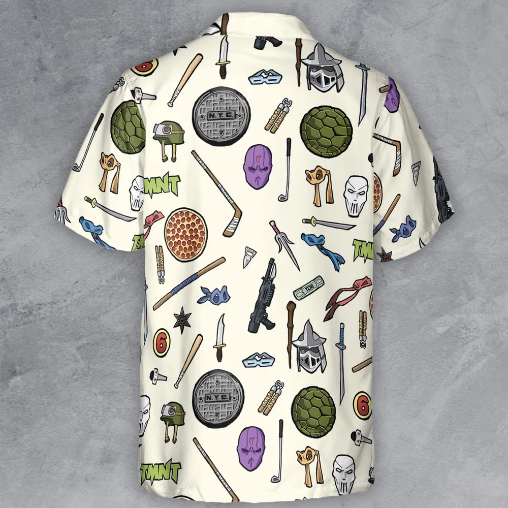 Hero In A Half Shell TMNT Button Down Shirt - 3