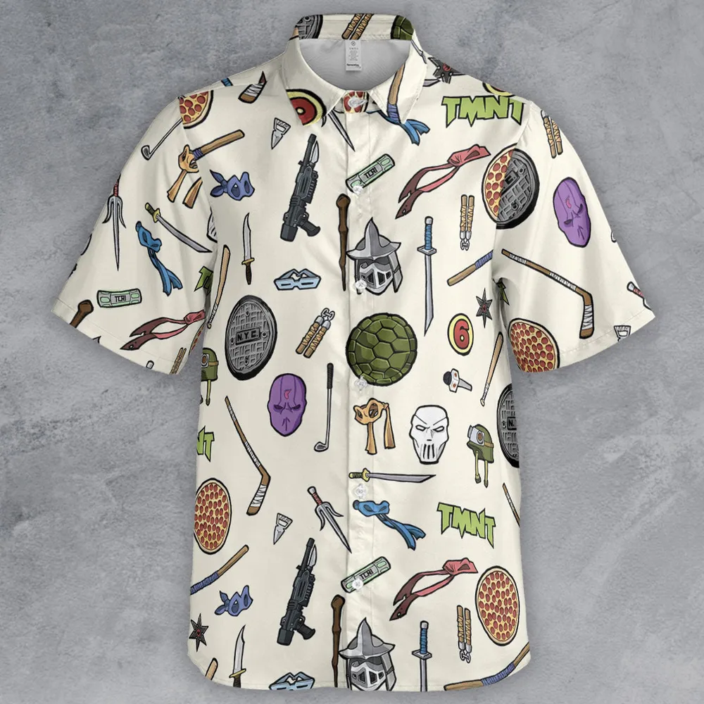 Hero In A Half Shell TMNT Button Down Shirt - 2