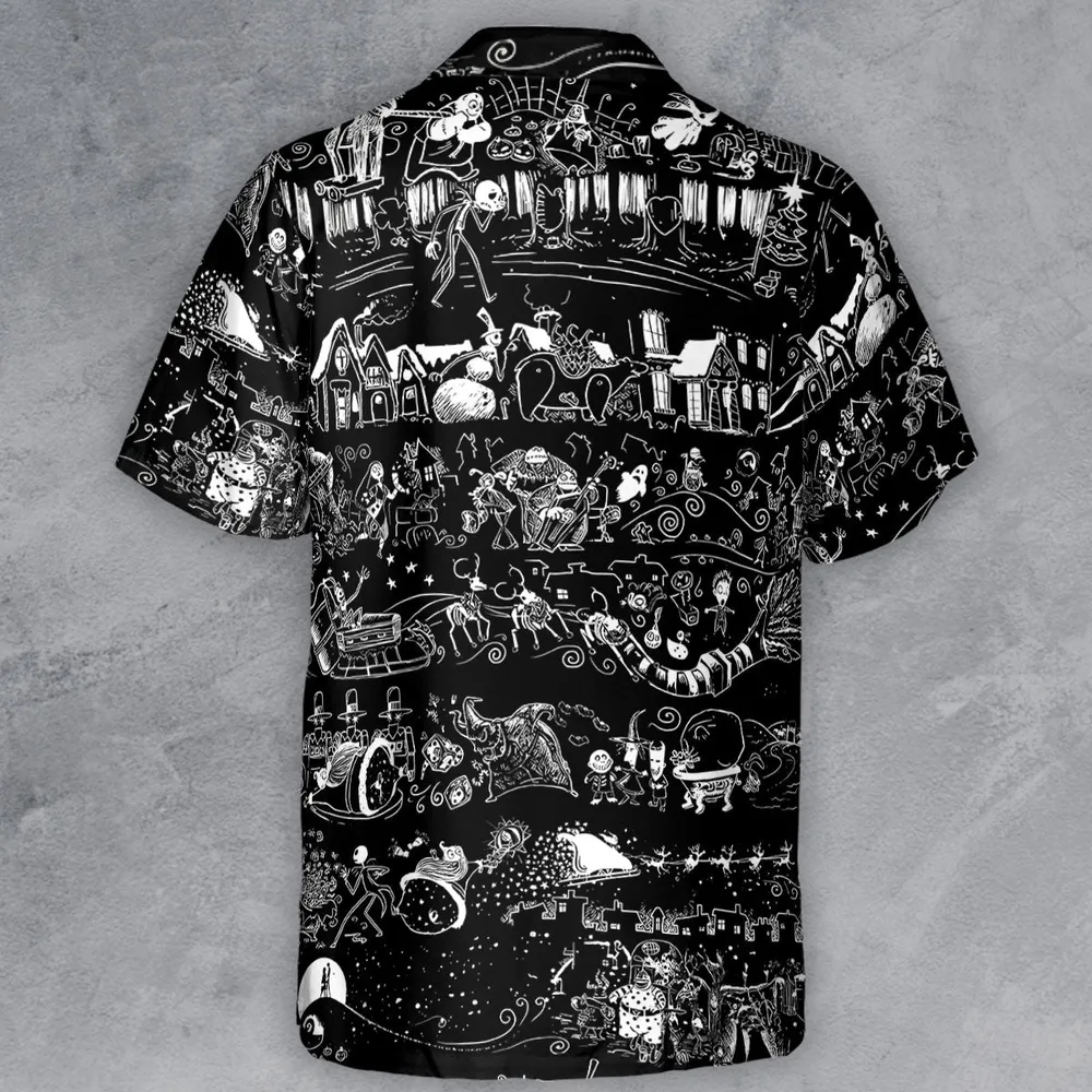 Nightmare Journey Button Down Shirt - 3
