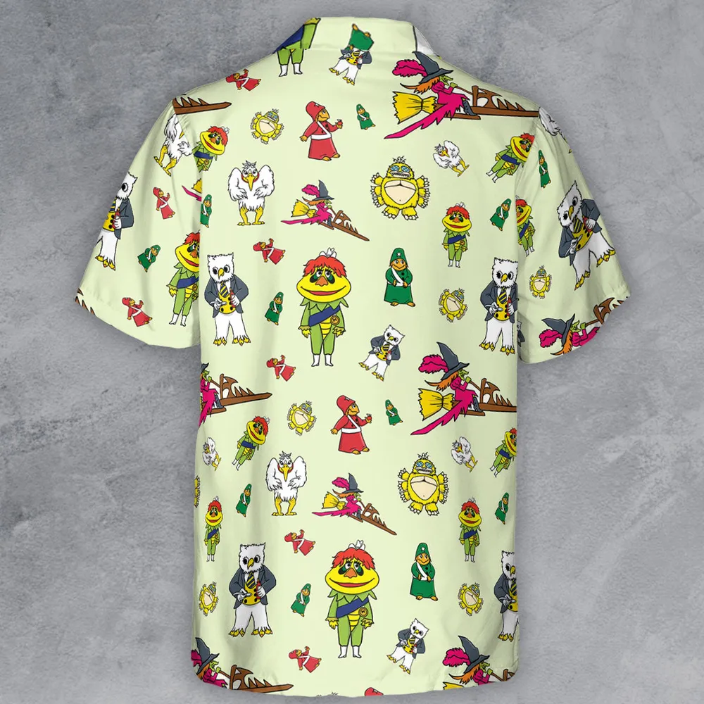 H.R. Pufnstuf Characters Sid and Marty Button Down Shirt - 3