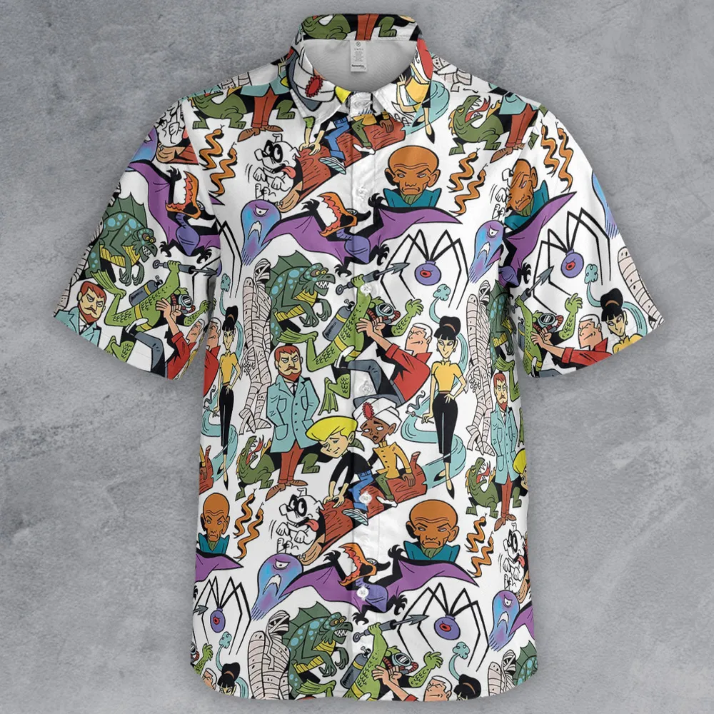 The Adventures Jonny Quest Button Down Shirt - 2
