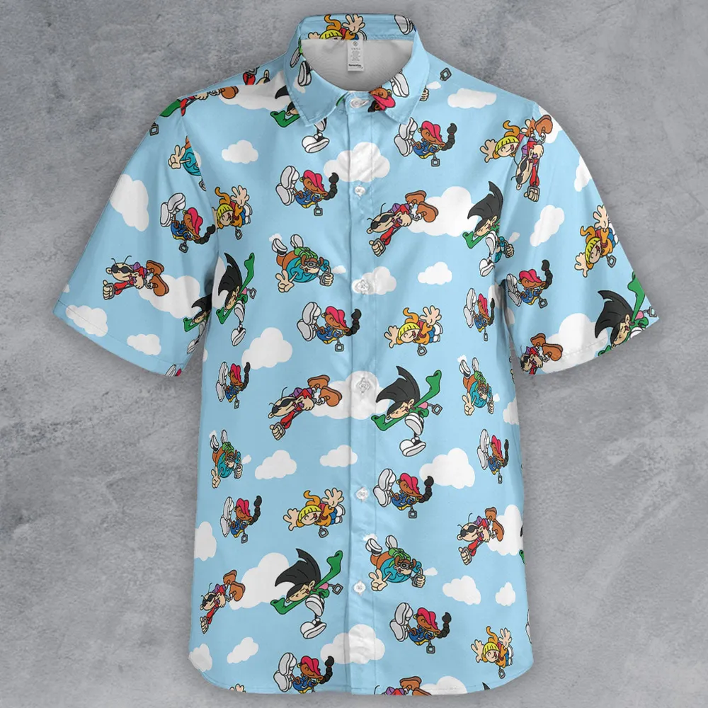 Codename Kid Next Door Characters Button Down Shirt - 2