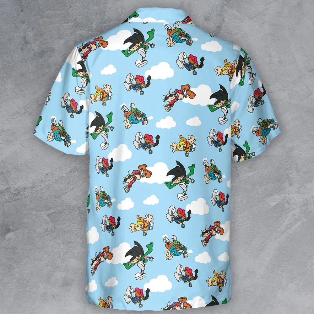 Codename Kid Next Door Characters Button Down Shirt - 3