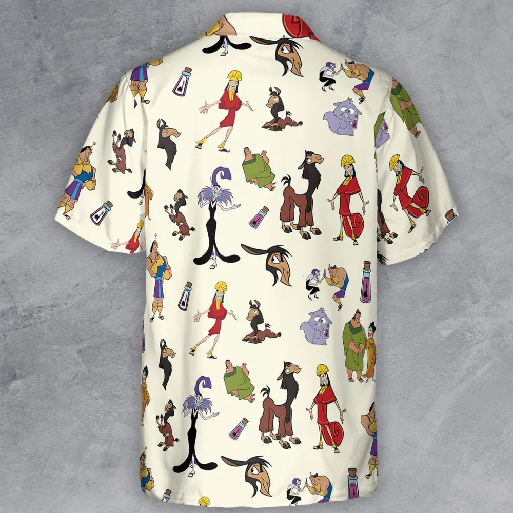 Kuzco and Friends The Emperor's New Groove Button Down Shirt - 3