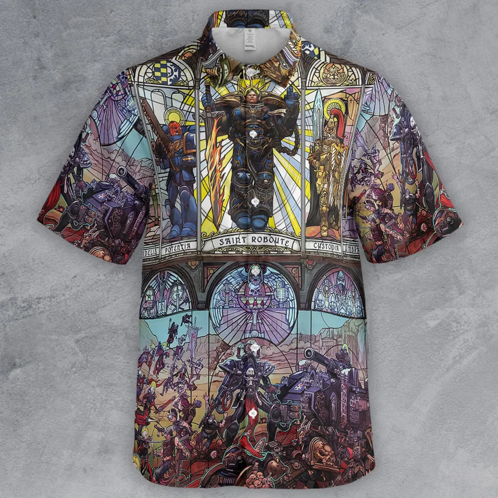 WH40K Library Button Down Shirt - 2