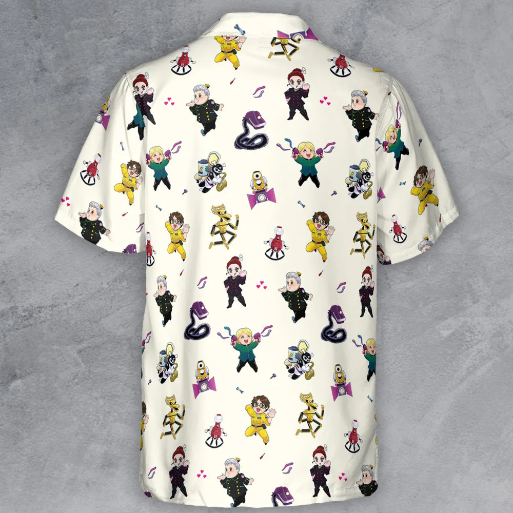 Mst3k Chibi Characters Button Down Shirt - 3