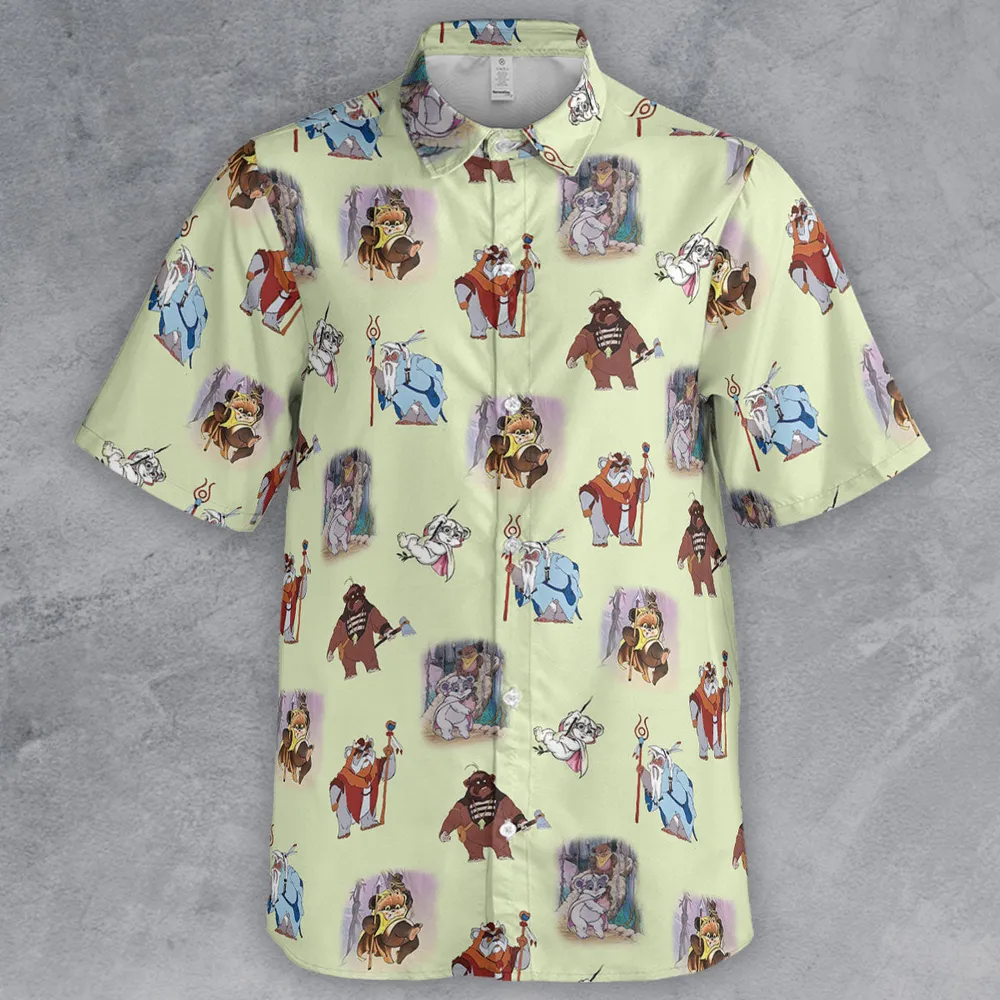 Ewoks Characters Star Wars Button Down Shirt - 2