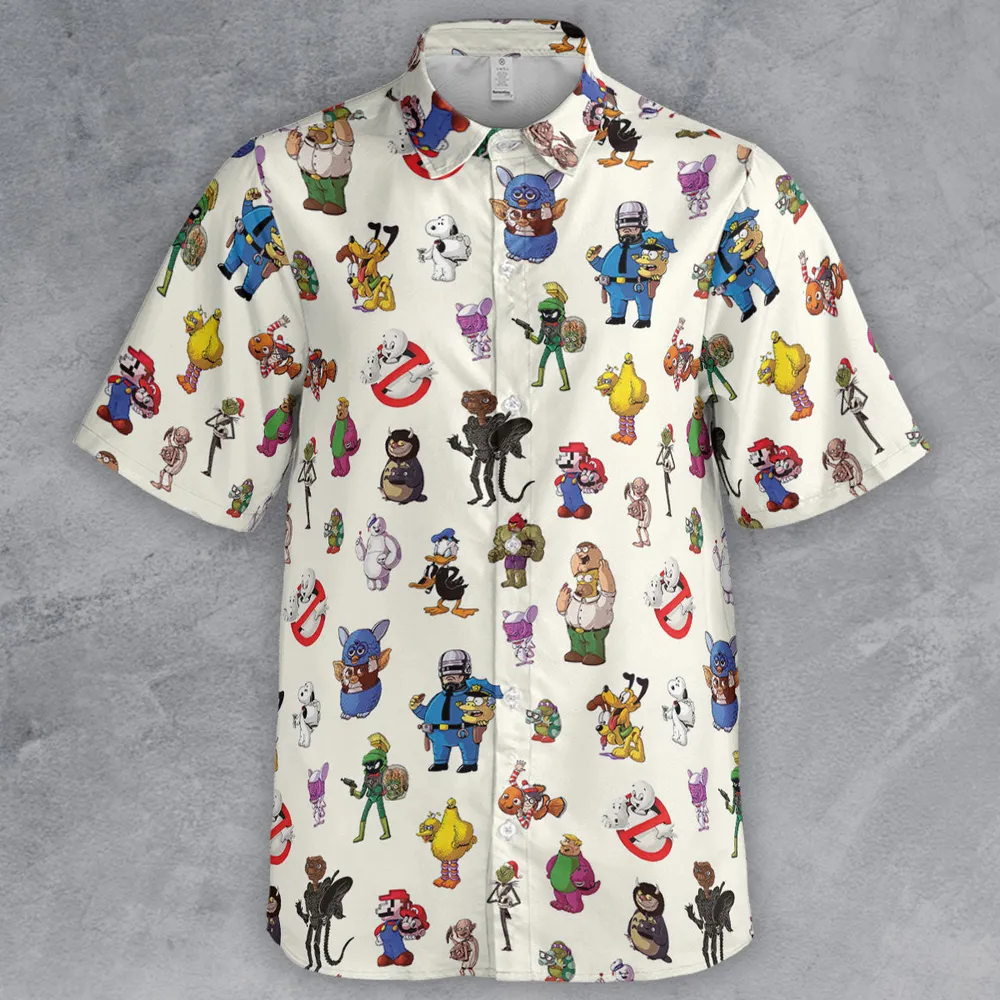 Behind The Face Button Down Shirt - 2