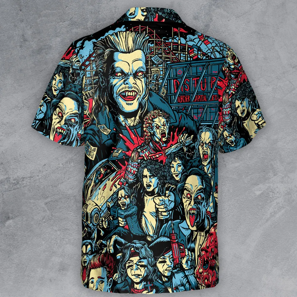 The Lost Boys Eighties Vampire Horror Button Down Shirt - 3
