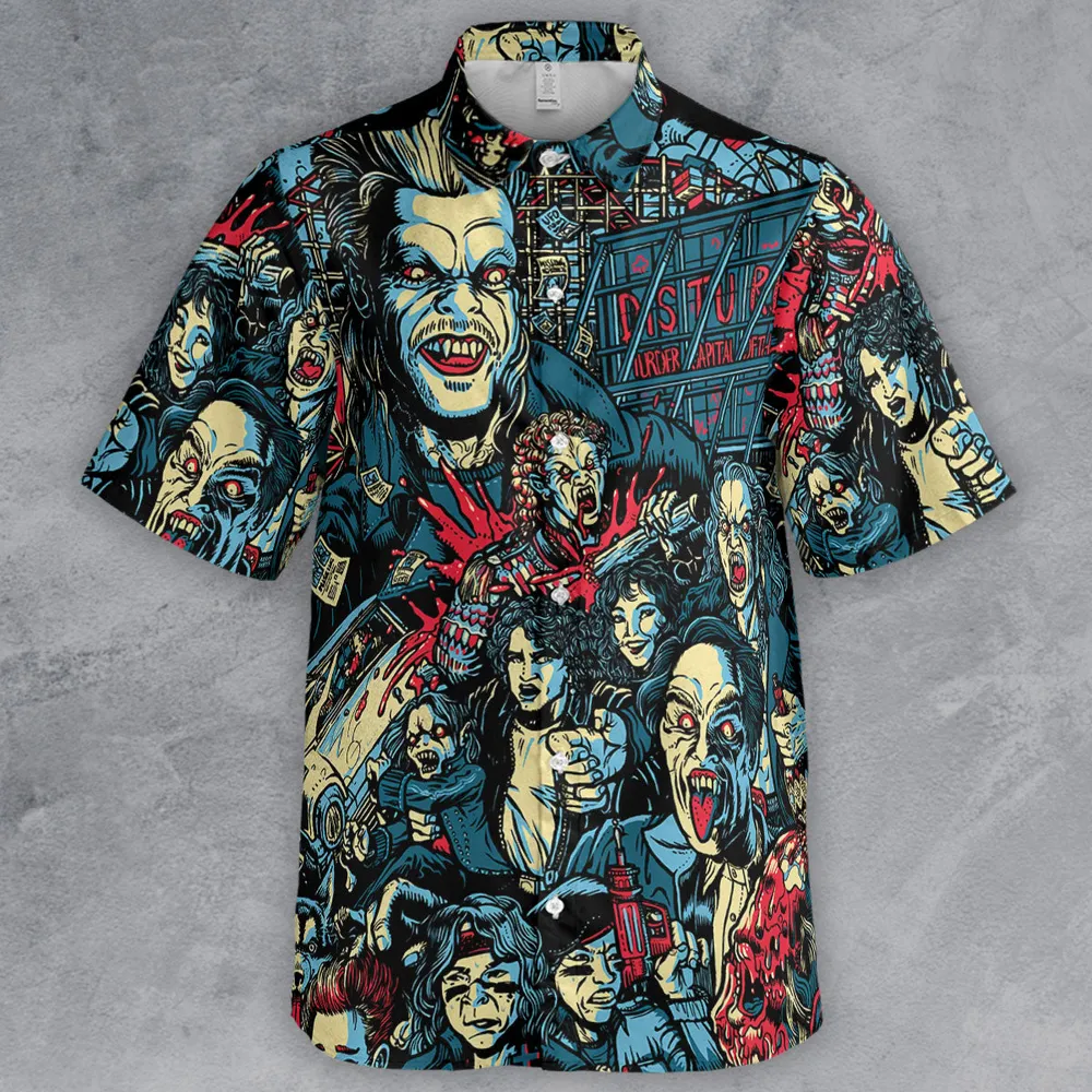 The Lost Boys Eighties Vampire Horror Button Down Shirt - 2