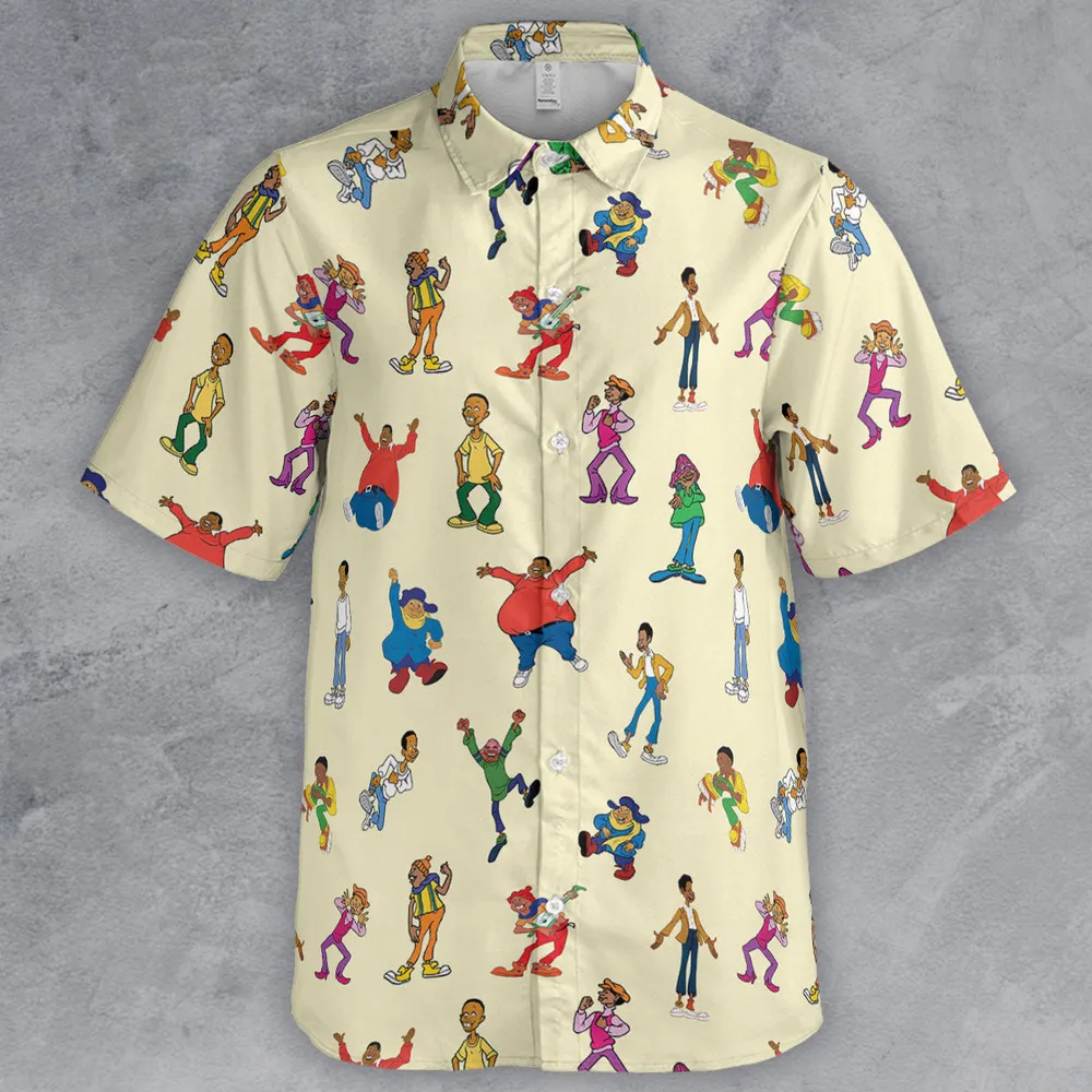 Fat Albert and the Cosby Kids Button Down Shirt - 2