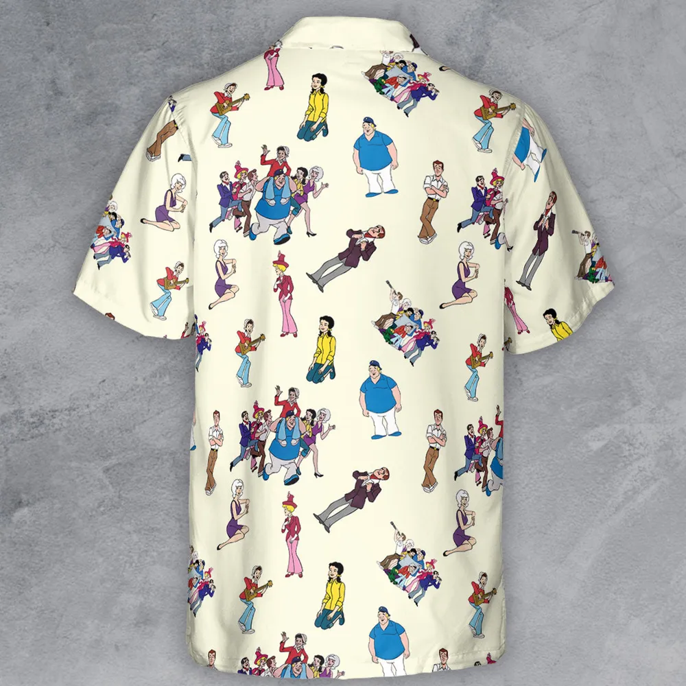 The New Adventures of Gilligan Pattern Button Down Shirt - 3