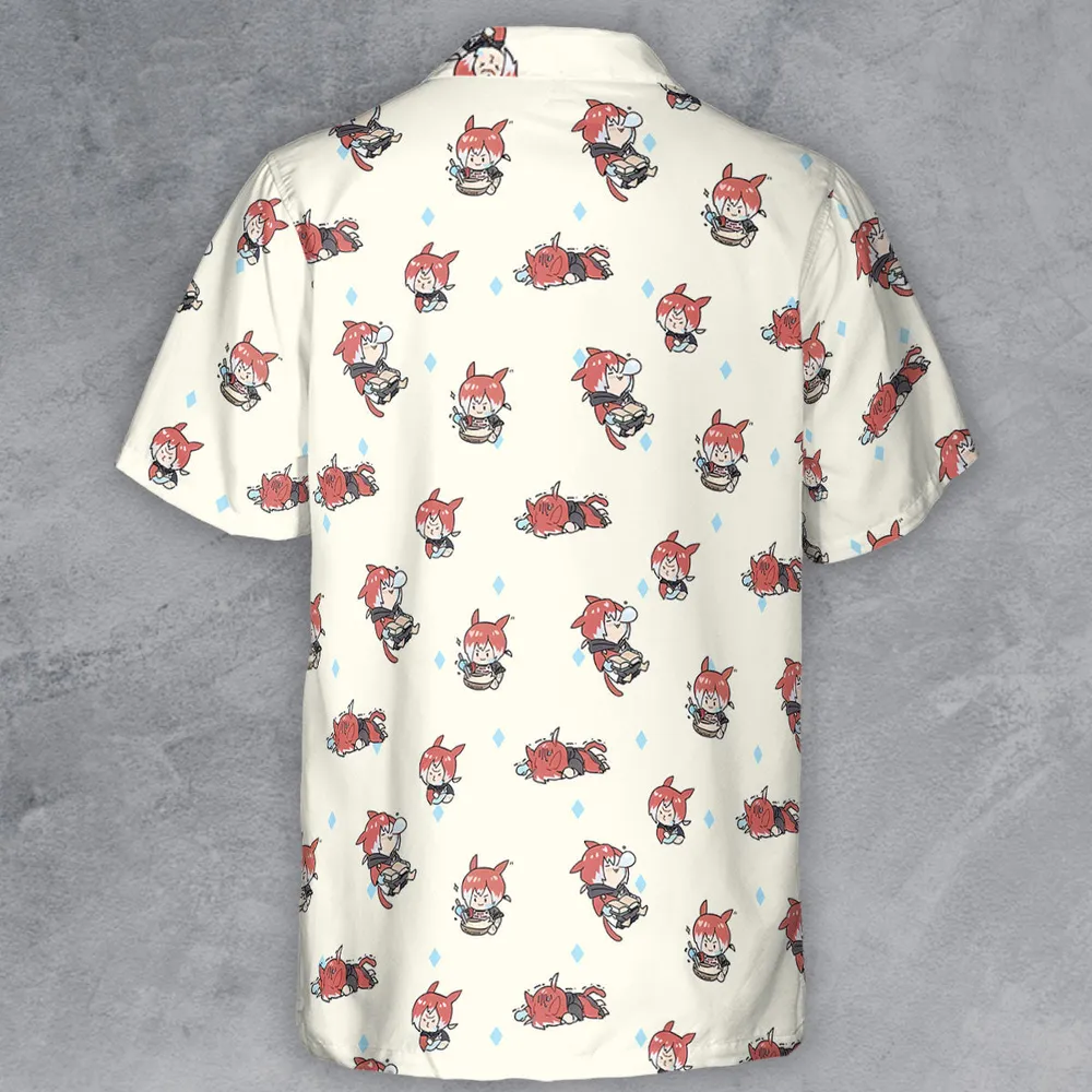 Crystal Exarch Final Fantasy Button Down Shirt - 3