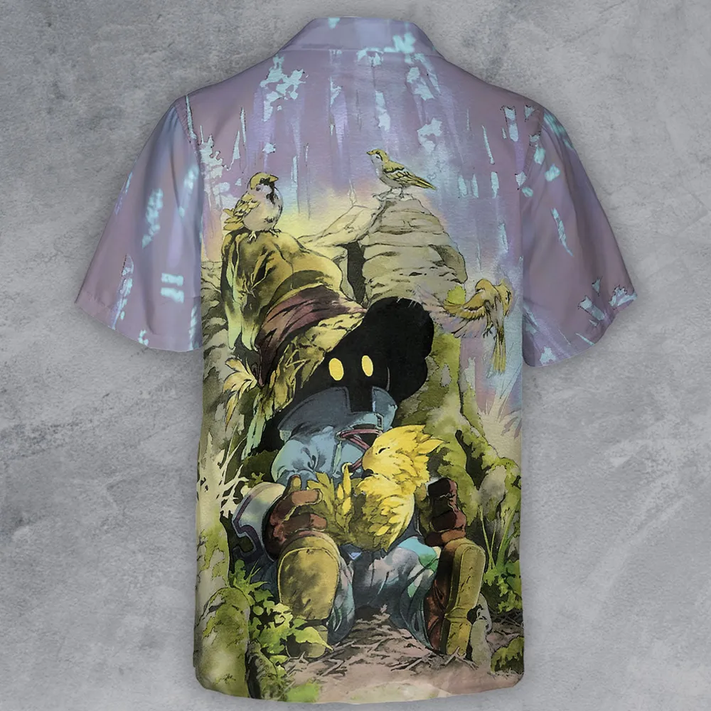 Vivi Rain Final Fantasy Button Down Shirt - 3