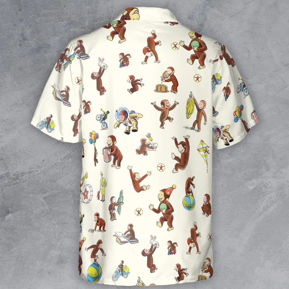 Riotsociety Curious George Button Down Shirt - 3