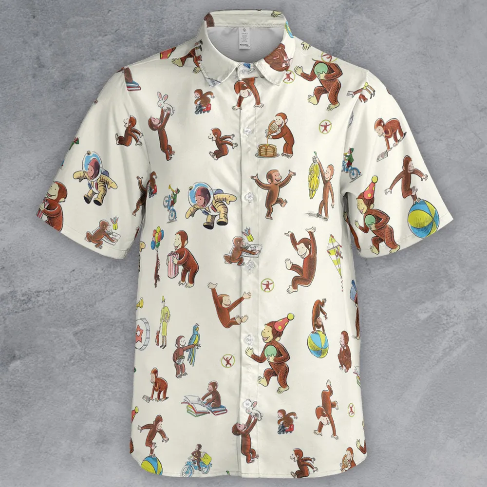 Riotsociety Curious George Button Down Shirt - 2