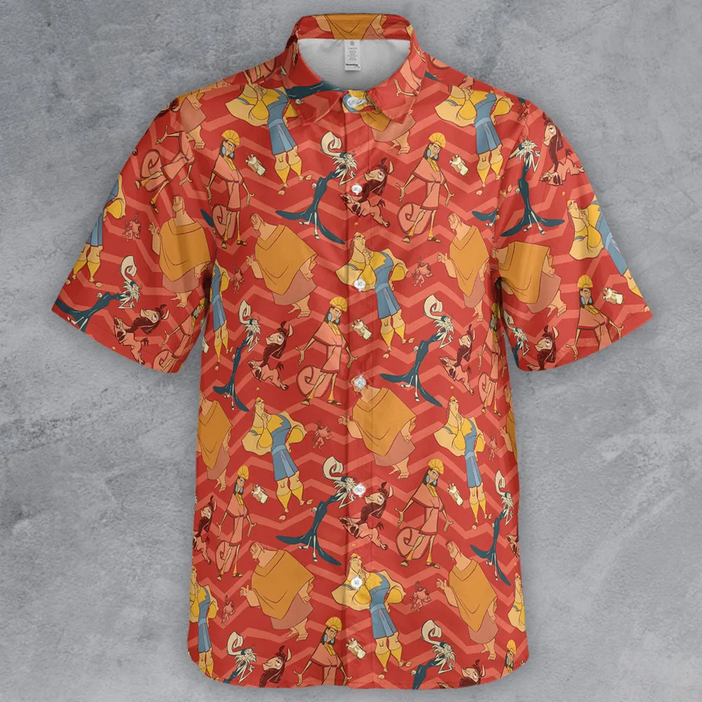 The Emperor's New Groove Button Down Shirt - 2