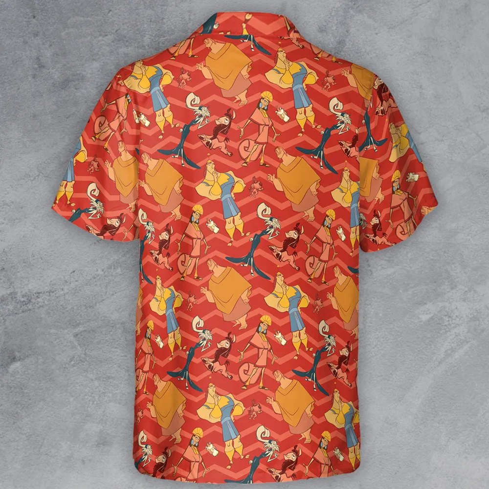 The Emperor's New Groove Button Down Shirt - 3