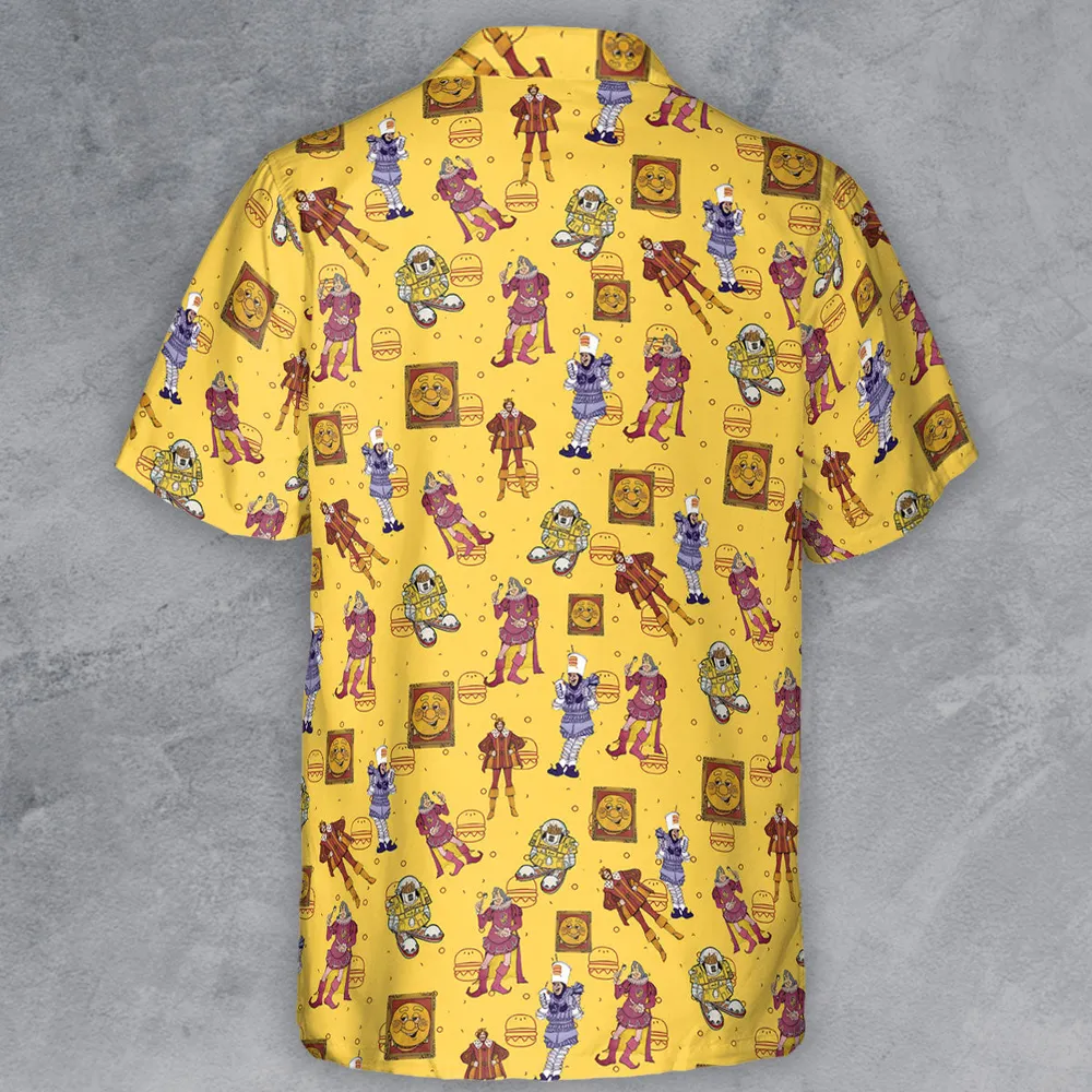 Vintage Burger King Commercial 1980 Button Down Shirt - 3